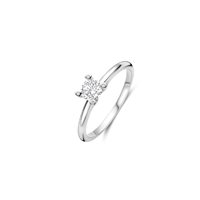 Ring Ti Sento Milano Woman in Silver Zircone 12367ZI/56 - 12367ZI/56